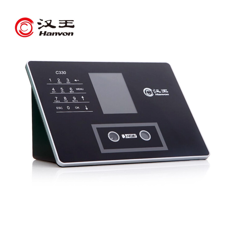 汉王(hanvon) C330 考勤机人脸识别打卡机 面部识别考勤机上下班刷脸签到高清大图