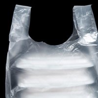 趣涉家居加厚白色背心袋塑料袋透明食品袋外卖袋方便袋马夹购物袋 生活日用收纳用品收纳包