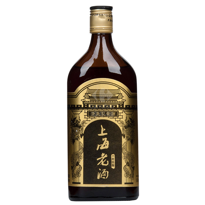 上海老酒黄酒十年陈500ml