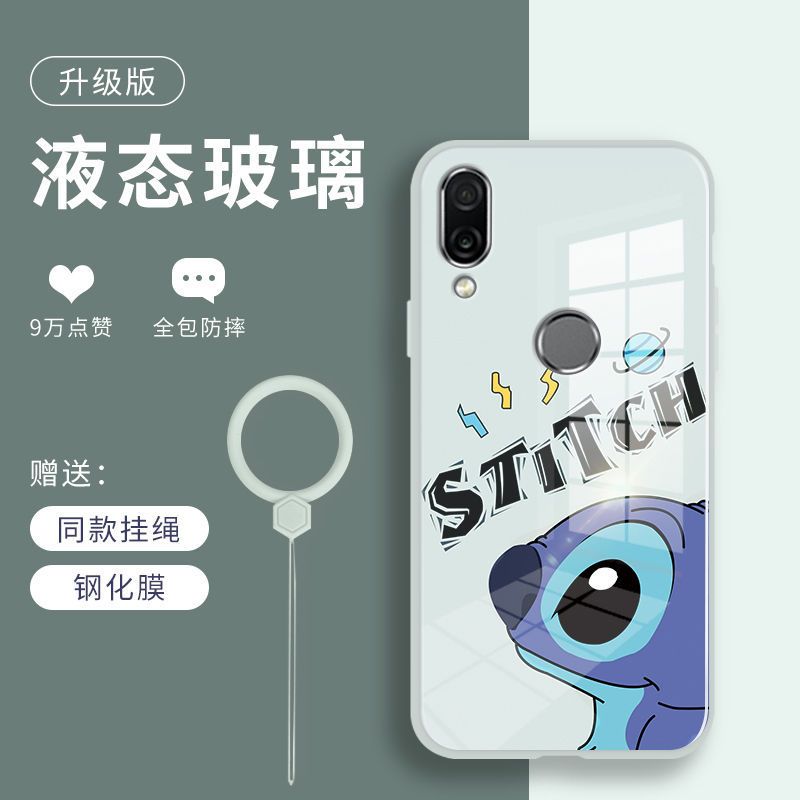 8x手机壳液态玻璃新款8x手机套全包防摔可爱男女潮流