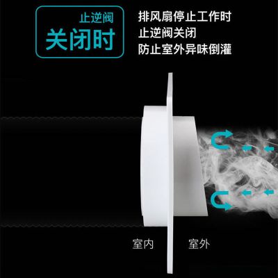 2米烟管 潜水艇止回阀烟道止逆阀抽油烟机专用逆止阀卫生间防烟宝排烟管