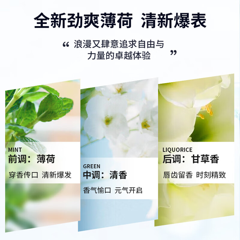 云南白药牙膏劲爽薄荷香型205g*3高清大图