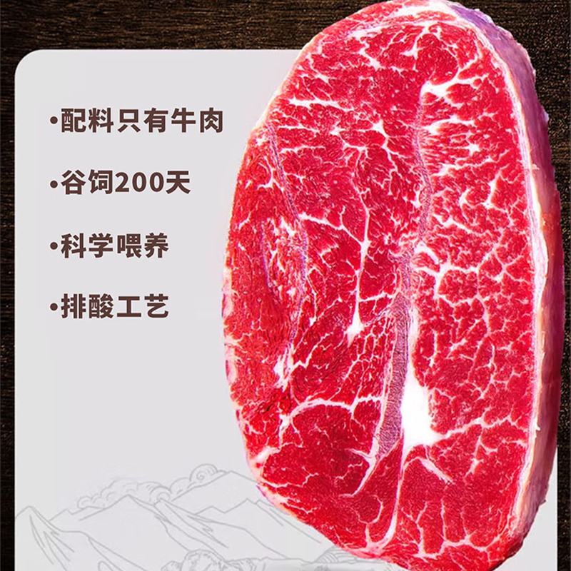 麦德达御品鲜香牛肉礼盒2.1kg高清大图