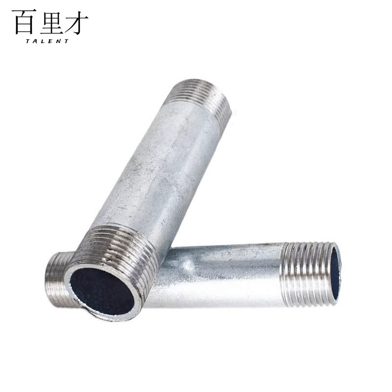 百里才 镀锌长对丝 DN25*10 个图片