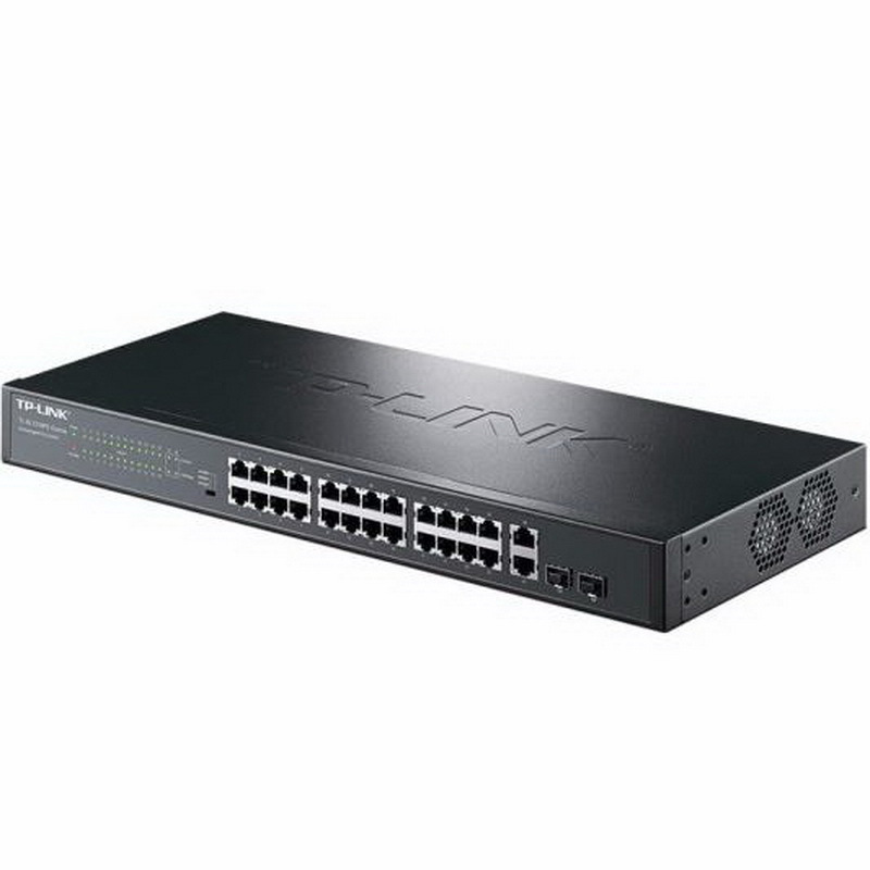 TP-LINK 非网管标准POE供电交换机 TL-SL1024P-Combo 24口百兆 JH