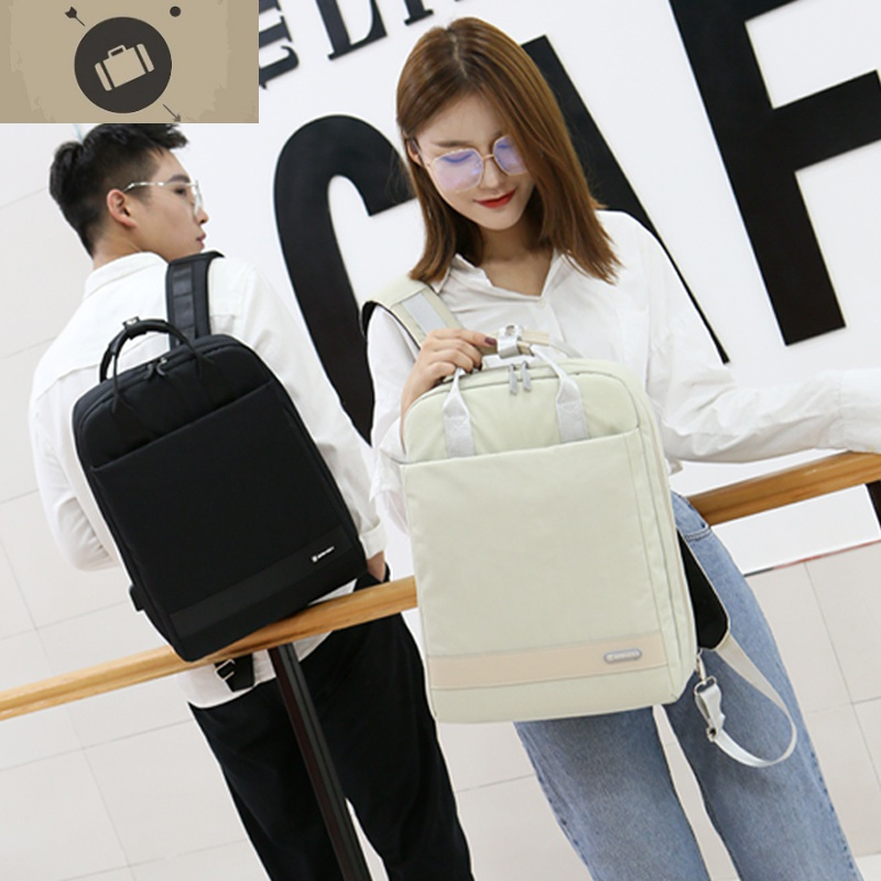 双肩包女定制背包大容量旅行包笔记本电脑休闲男商务时尚学生书包艾狄