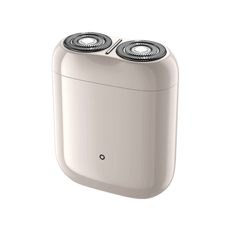 小米电动剃须刀S200 小米刮胡刀小巧便携迷你mini 智能感应剃须 可分离式磁吸刀头 送男友礼物 柔光白高清大图