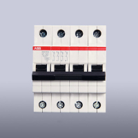 ABB断路器380V三相四线空气开关正品4P16A四极空开开关SH204-C16