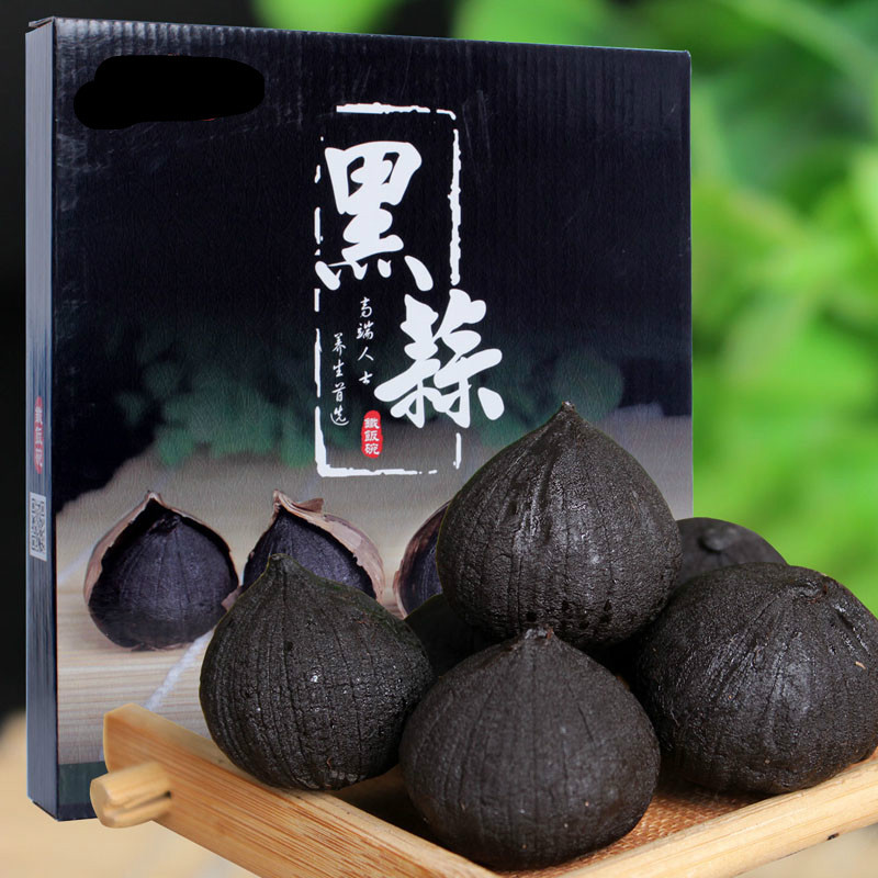黑蒜 黑蒜独头黑蒜 发酵黑大蒜头特产干货