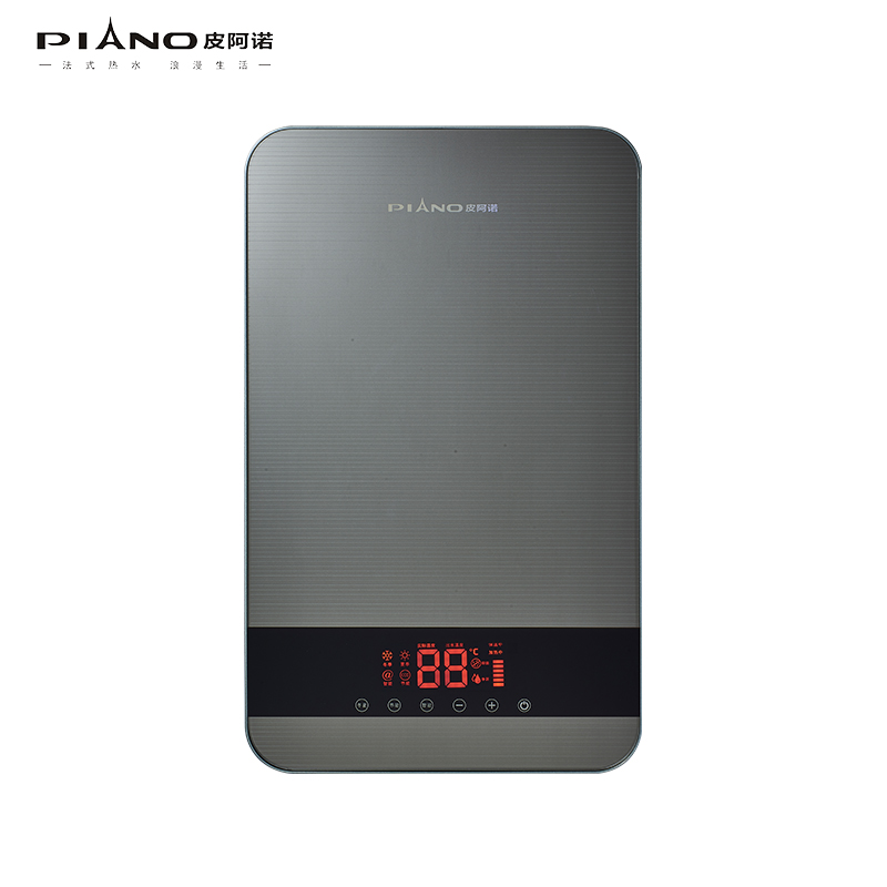 piano皮阿诺s7速热式电热水器竖式智能恒温20升快速电热水器5000瓦
