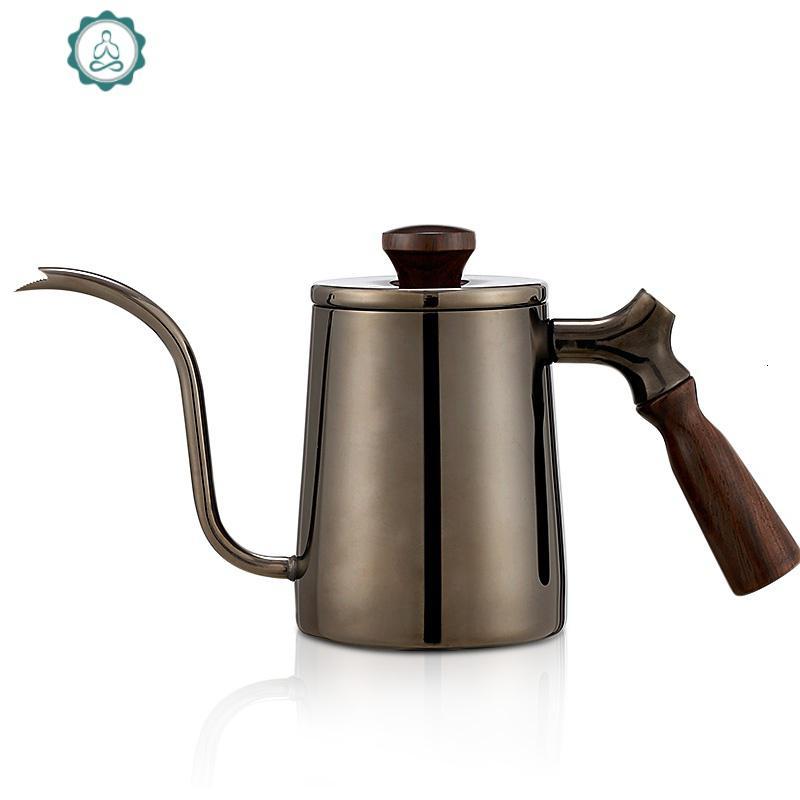 细口长嘴水壶小型家用美式带盖滴漏细嘴器具挂耳手冲壶