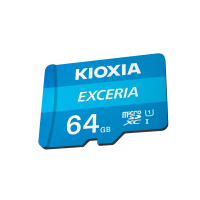 铠侠(Kioxia)(原东芝存储)64GB TF(microSD)存储卡 高速系列 U1 读速100M/S 支持高清拍摄