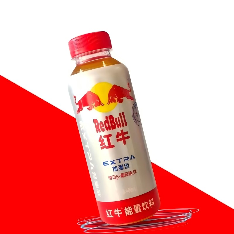 红牛能量饮料400ml提神醒脑持久续航活力源泉罐装便携设计高清大图