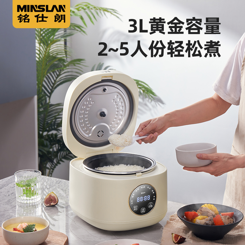 铭仕朗3L电饭煲HK-H3A65高清大图
