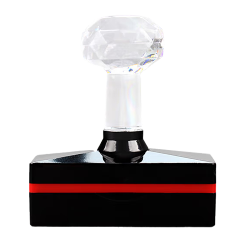 倍适威 漆扇印章定制黑色光敏印章广告印章定刻1*3CM