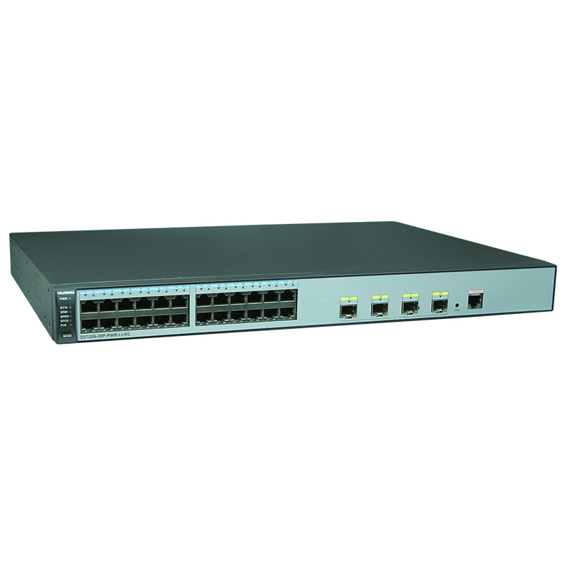华为(HUAWEI)三层全千兆POE供电交换机 S5720S-28P-PWR-LI-AC 24口