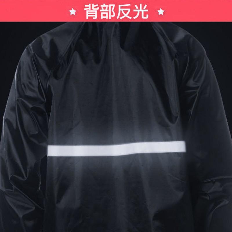 雨衣上身雨衣外套男衣服式上衣防暴雨雨衣半身男单件劳保短款雨衣 防水上衣 L
