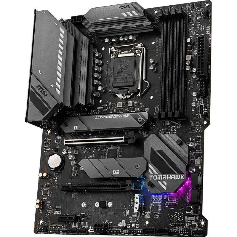 微星(MSI)MAG B560 TOMAHAWK WiFi 战斧导弹电脑主板