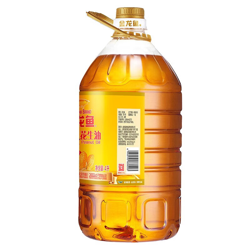 金龙鱼纯香 花生油 4L