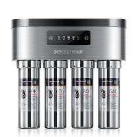 德国德克西R-50反渗透净水器低废水自吸泵不锈钢净水器 直饮纯水机 自来水过滤器 RO反渗透双出水(两年滤芯,免费安装)