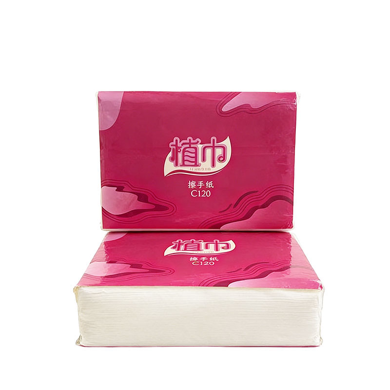 植巾 C120 擦手纸 225*230mm 200抽/包 单层 1包高清大图