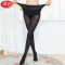 浪莎丝袜子女士春秋季中厚款天鹅绒防勾丝加裆打底九分踩脚连裤袜1双