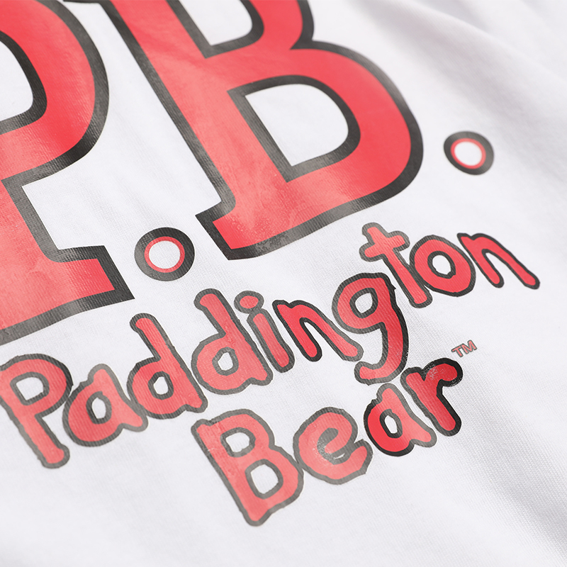 Paddington Bear帕丁顿熊女童T恤春季儿童内搭外穿字母T恤