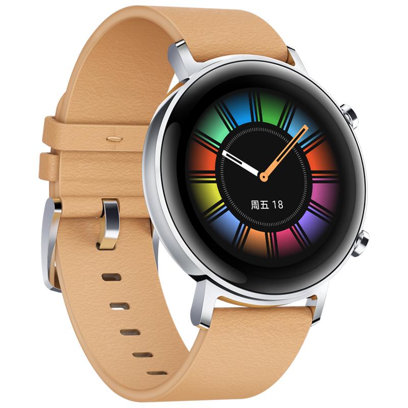 华为(HUAWEI) 智能手表WATCH GT2 时尚款暖砂杏(42mm)华为gt2手表麒麟 华为(HUAWEI) 智能手表WATCH GT2 时尚款暖砂杏(42mm)华为gt2手表麒麟