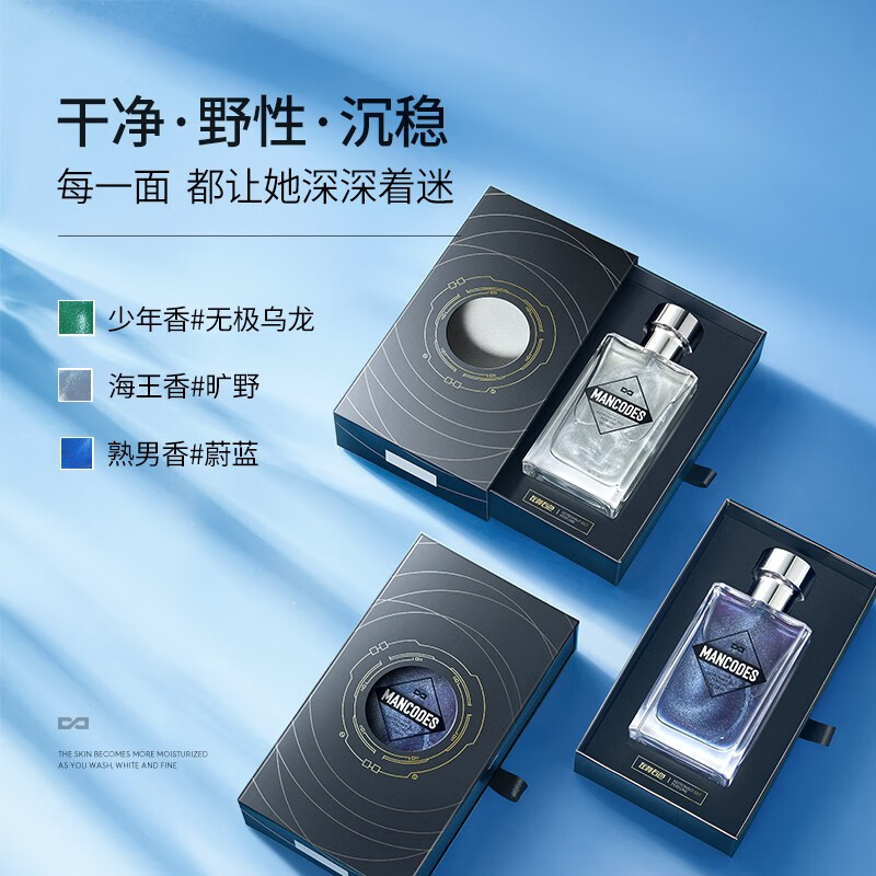 左颜右色 宇航员鎏金香水 50ml-无极乌龙高清大图