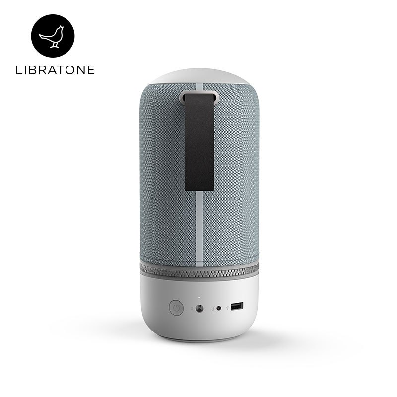 LIBRATONE ZIPP MINI 2 无线智能音响 家用WiFi蓝牙音箱 小鸟音响 灰色
