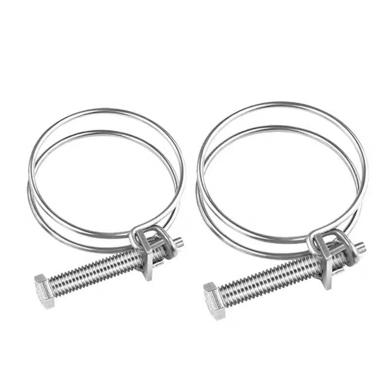 盛京联硕不锈钢双钢丝卡箍直径21-25mm[304材质]个