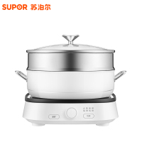 苏泊尔(SUPOR)电磁炉套装智能电磁灶火锅超薄家用触屏控制小型多功能电火锅涮蒸炖煎一体炉灶C21-IC23