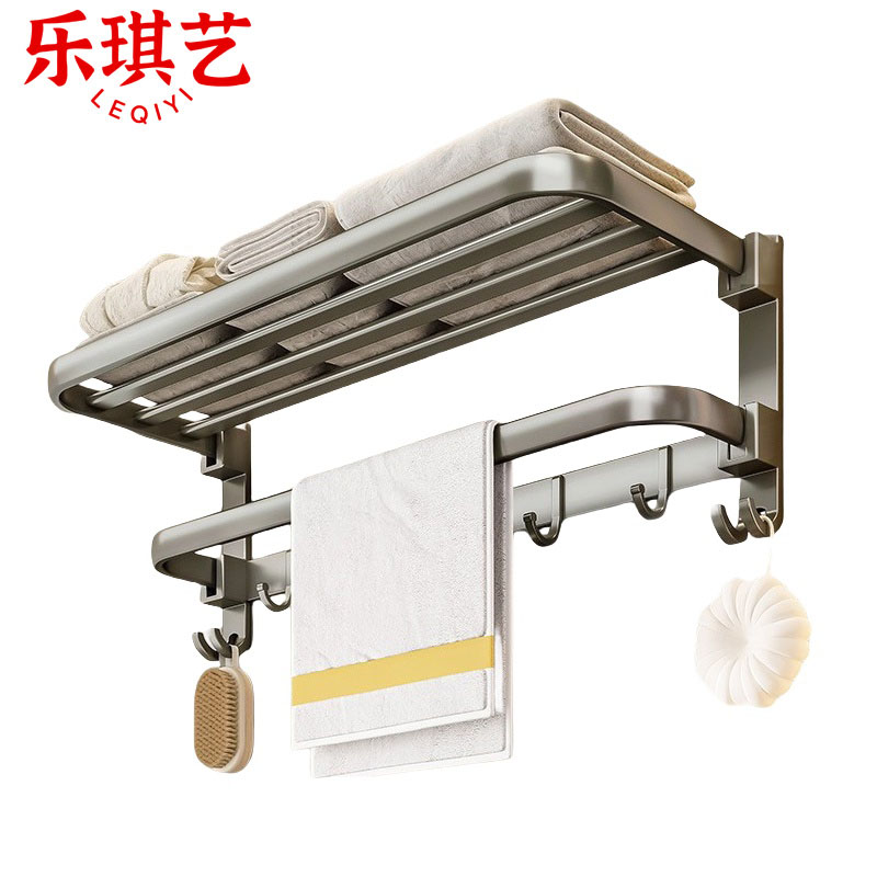 乐琪艺 浴巾架 50cm带钩 个高清大图
