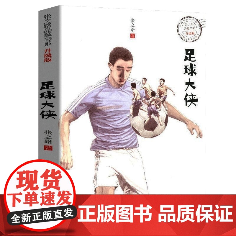 正版 足球大侠升级版 张之路品藏书系 6-9-10-12周岁少儿儿童文学小说图书籍 小学生课外阅读卡通故事书目 浙江少年高清大图