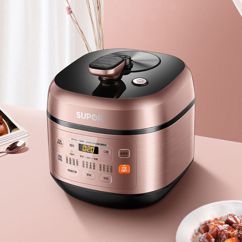 苏泊尔(SUPOR)电压力锅多功能家用球釜双胆 5L SY-50FC29Q高清大图