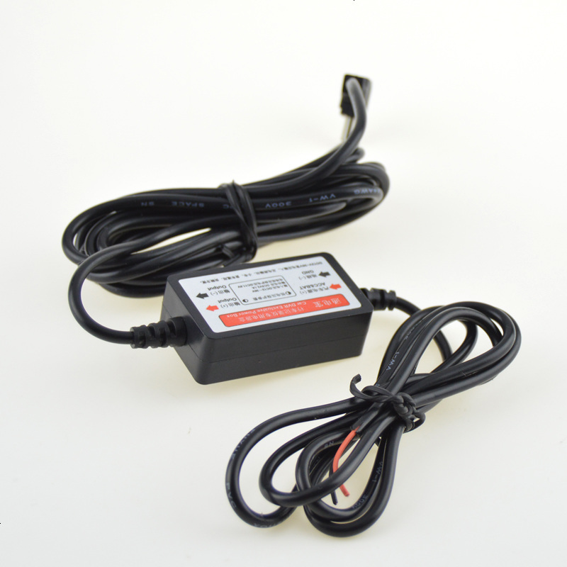 汽车行车记录仪降压线隐藏改装线暗线12V/24V转5V 停车监控