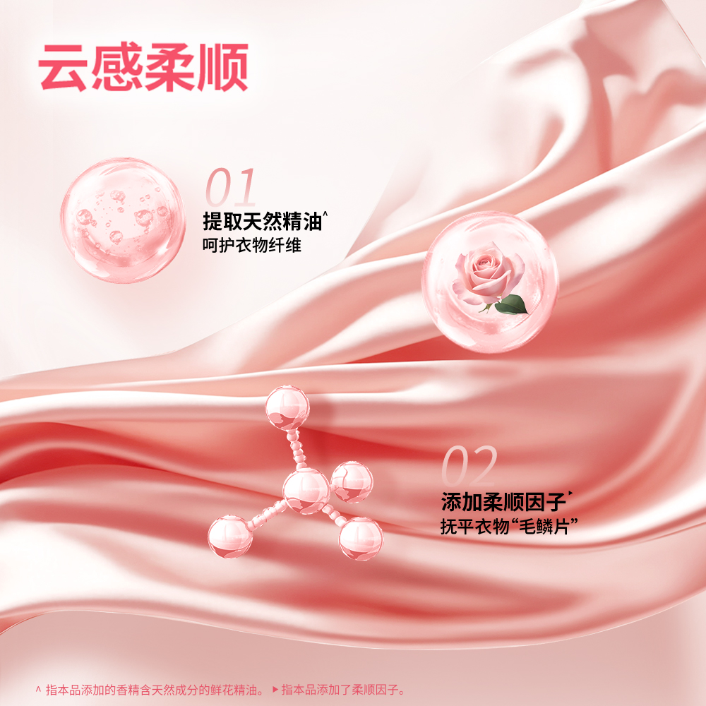 洁仕嘉牌香氛净护洗衣凝珠(云南·云杉玫瑰) 300G(30颗)*2盒 ZF013-01高清大图