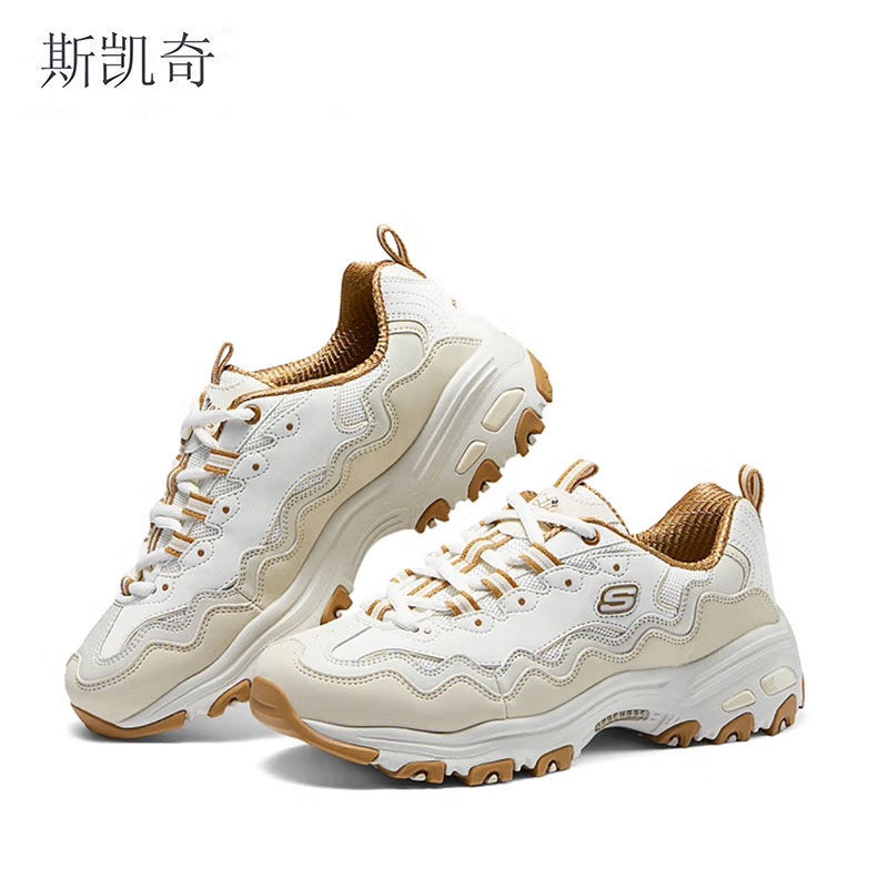 斯凯奇老爹鞋149792-NTTN 自然色/棕褐色高清大图