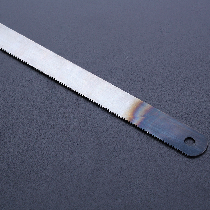 高碳钢锯条手工钢锯手用钢锯片钢锯条木锯条141824牙齿300mm24齿10条