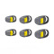 极度未知(HyperX) Cloud Earbuds( Yellow)云雀入耳式手游电竞耳机活力黄色