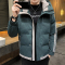 YUANSU棉服男士加厚外套秋冬季羽绒棉衣男装2020年新款潮流帅气棉袄潮牌棉衣