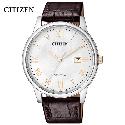 西铁城(CITIZEN)手表光动能皮表带情侣男款BM6974-19A