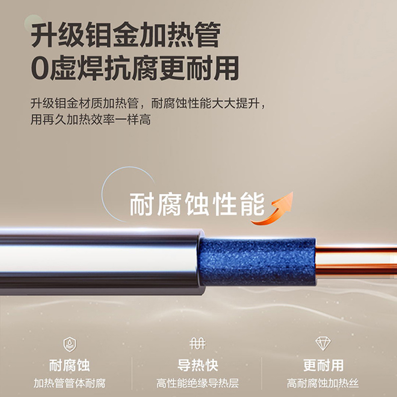海尔(Haier)60升电热水器 EC6001-TF3 2200W速热 健康抑菌 增容大水量 场景洗 40℃生活温水