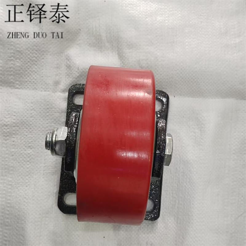正铎泰 重型铁芯聚氨酯定向轮5寸125mm /个高清大图