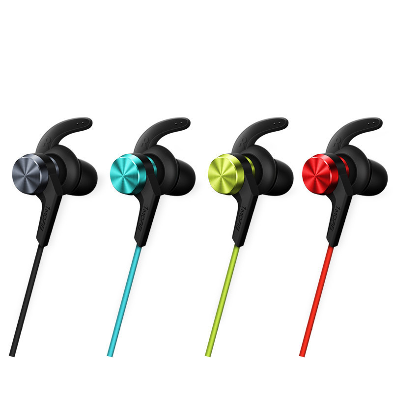 加一联创 1more/万魔 iBFree 蓝牙防水防汗运动入耳式线控带麦双边立体声通话有线耳机 黑色高清大图