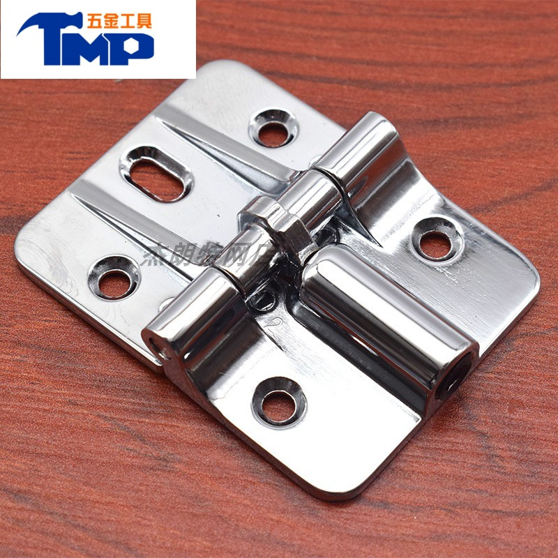 jingping折叠门固定铰链90度限位180可调定位合页折页锌合金上下翻板