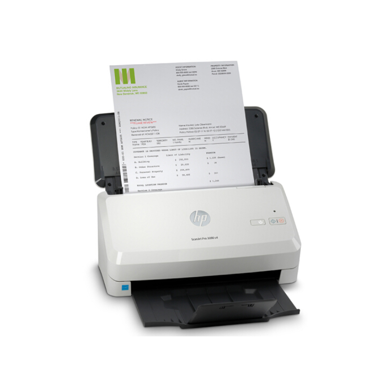 惠普（HP）ScanJet Pro 3000 s4 馈纸式扫描仪 自动双面 3000 s3 升级款