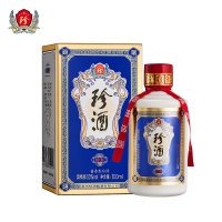 珍酒 小珍五 珍酒小瓶装 53度 酱香型白酒 100ml/盒 单瓶装 盒装 新老包装随机发货