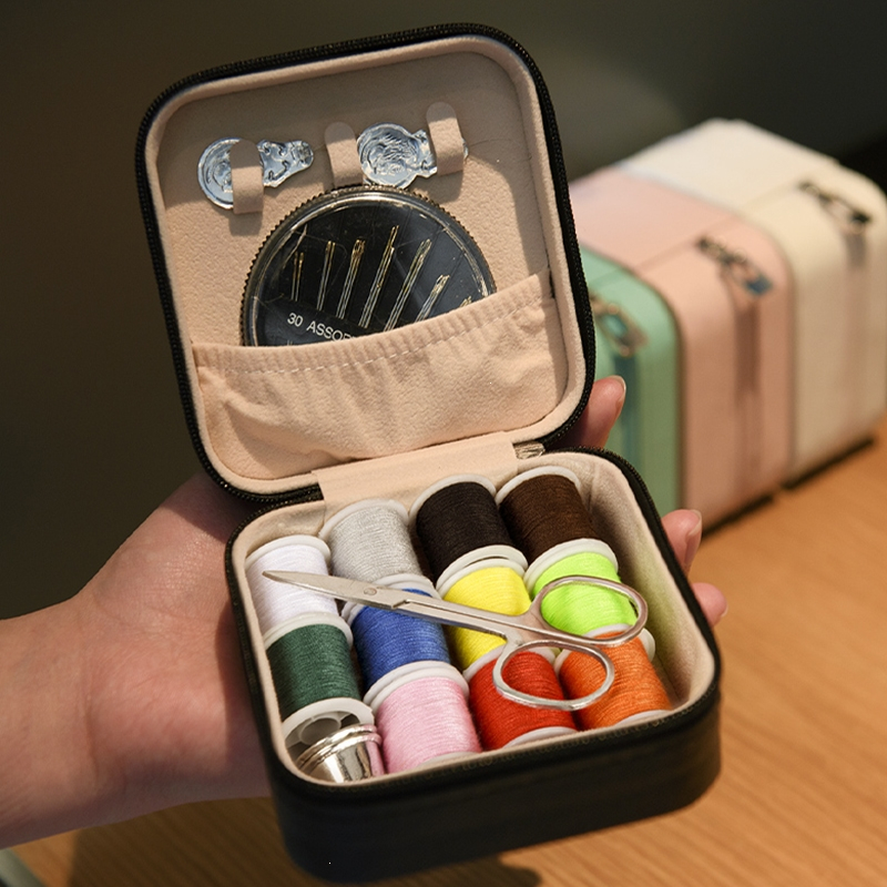 法耐fanai家用针线包多功能针线盒收纳盒套装高档缝纫工具包学生宿舍