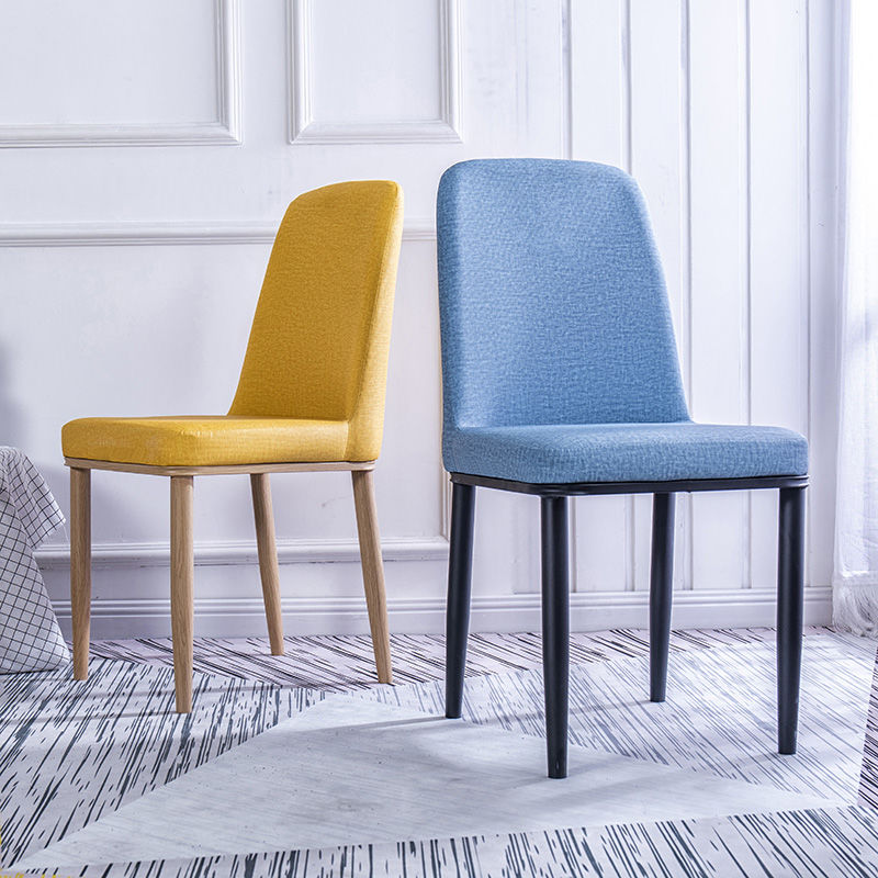 北欧餐桌椅子靠背现代简约懒人家用经济型酒店时尚餐厅餐椅成人